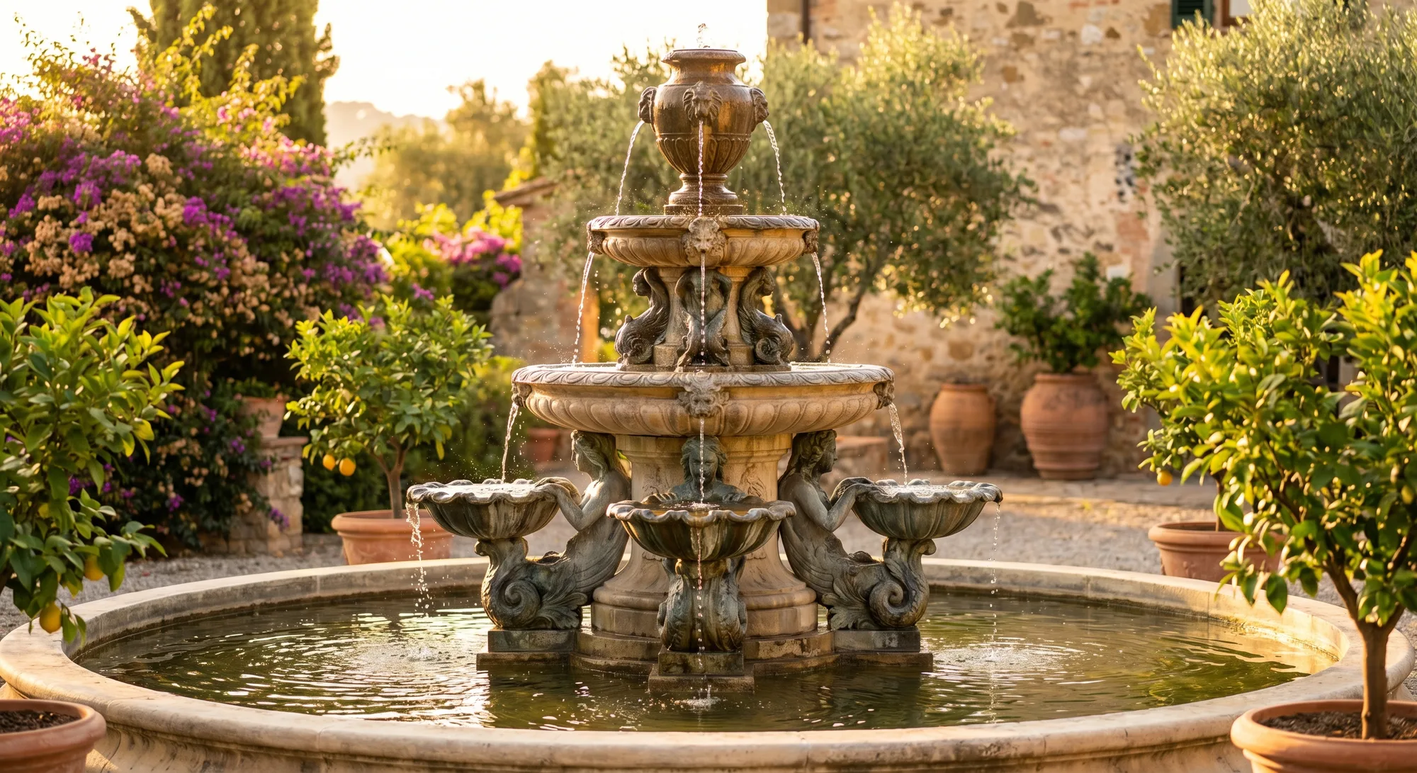 Fontaines décoratives